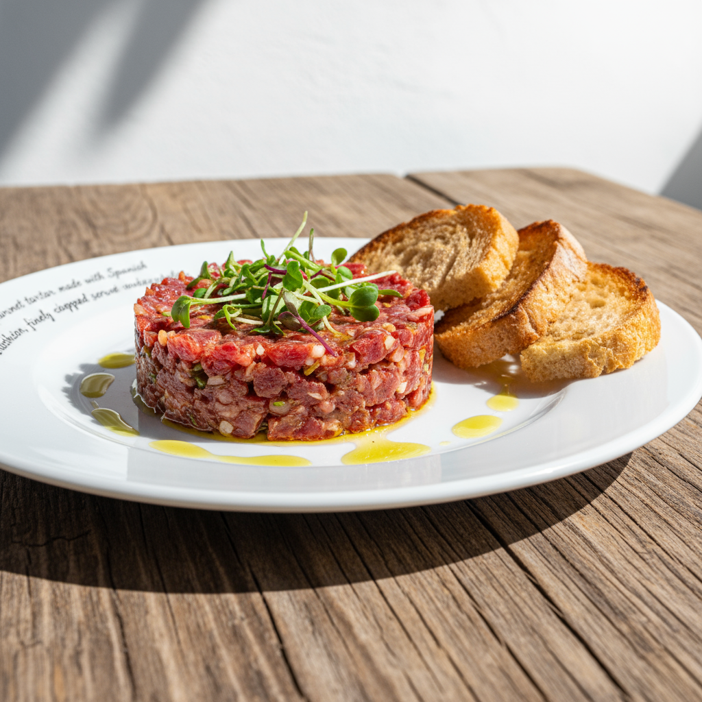 Tartar de Salchichón Ibérico: innovación con sabor tradicional